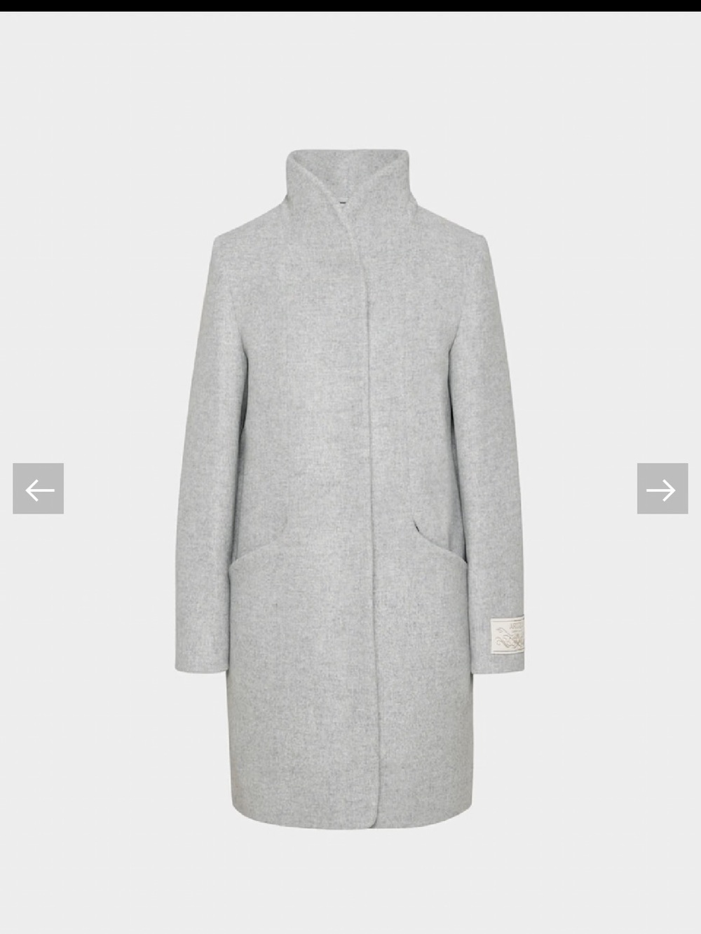 The Cocoon Coat - Luxe Wool Cashmere - Picture 12 of 14